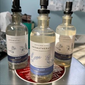 Bath and Body Works sleep aromatherapy sprays